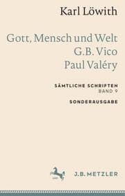 Cover von Karl Löwith: Gott, Mensch und Welt - G.B. Vico - Paul Valéry