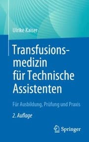 Cover von Transfusionsmedizin für Technische Assistenten