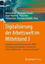 Cover von Digitalisierung der Arbeitswelt im Mittelstand 3