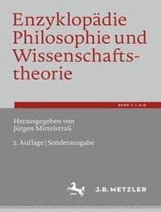 Cover von Enzyklopädie Philosophie und Wissenschaftstheorie