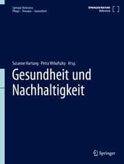 Cover von Gesundheit und Nachhaltigkeit