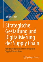 Cover von Strategische Gestaltung und Digitalisierung der Supply Chain