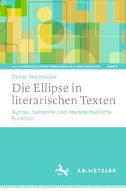 Cover von Die Ellipse in literarischen Texten