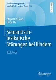 Cover von Semantisch-lexikalische Störungen bei Kindern