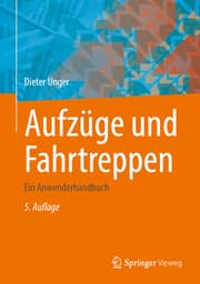 Cover von Aufzüge und Fahrtreppen