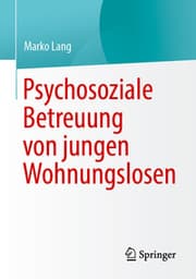 Cover von Psychosoziale Betreuung von jungen Wohnungslosen