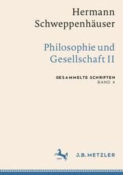 Cover von Hermann Schweppenhäuser: Philosophie und Gesellschaft II