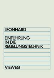 Cover von Einführung in die Regelungstechnik