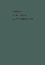 Cover von Getriebe Kupplungen Antriebselemente