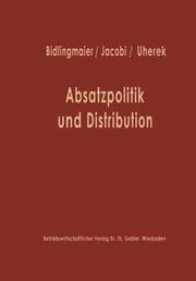 Cover von Absatzpolitik und Distribution