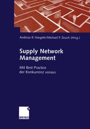 Cover von Supply Network Management