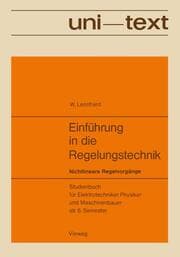 Cover von Einführung in die Regelungstechnik