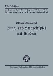 Cover von Sing- und Stegreifspiel mit Kindern