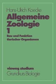 Cover von Allgemeine Zoologie