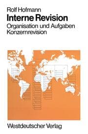 Cover von Interne Revision