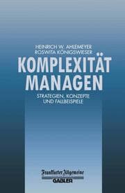 Cover von Komplexität Managen