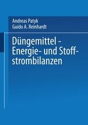 Cover von Düngemittel Energie- und Stoffstrombilanzen