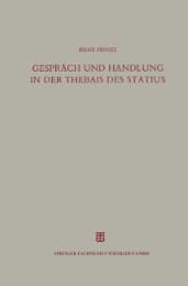 Cover von Gespräch und Handlung in der Thebais des Statius