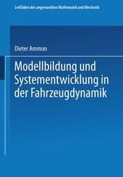 Cover von Modellbildung und Systementwicklung in der Fahrzeugdynamik