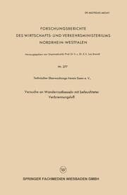 Cover von Versuche an Wanderrostkesseln mit befeuchteter Verbrennungsluft