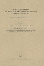 Cover von Vergleichende Untersuchungen zweier neuzeitlicher Ungleichmäßigkeitsprüfer für Bänder und Garne hinsichtlich ihrer Eignung für die Bastfaserspinnerei