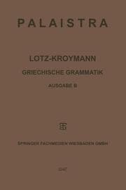 Cover von Griechische Grammatik