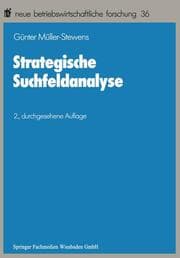 Cover von Strategische Suchfeldanalyse