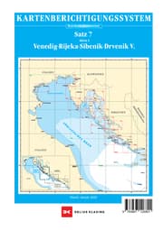 Cover von Berichtigung Sportbootkarten Satz 7: Adria 1 (Ausgabe 2023)