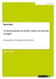 Cover von 'Conversazione in Sicilia'.Juste un récit de voyage?