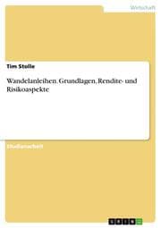 Cover von Wandelanleihen.Grundlagen, Rendite- und Risikoaspekte