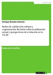 Cover von Redes de calefacción urbana y cogeneración.Revisión sobre la utilización actual y perspectivas de evolución en la UE-28