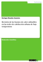 Cover von Revisión de las fuentes de calor utilizables en las redes de calefacción urbana de baja temperatura