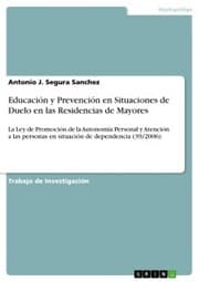 Cover von Educación y Prevención en Situaciones de Duelo en las Residencias de Mayores