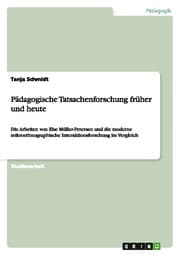 Cover von Pädagogische Tatsachenforschung früher und heute