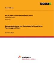 Cover von Beladungsplanung von Autozügen bei unsicheren Fahrzeuggewichten