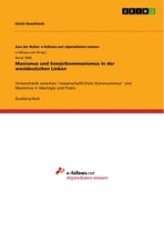 Cover von Maoismus und Sowjetkommunismus in der westdeutschen Linken