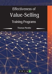 Cover von Effectiveness of Value-Selling Training Programs