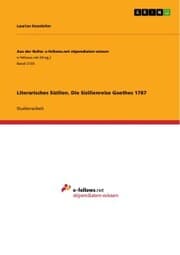 Cover von Literarisches Sizilien. Die Sizilienreise Goethes 1787
