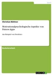 Cover von Motivationalpsychologische Aspekte von Fitness Apps