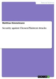 Cover von Security against Chosen-Plaintext Attacks