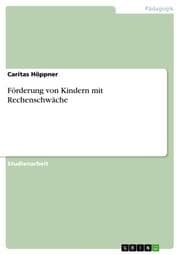 Cover von Förderung von Kindern mit Rechenschwäche
