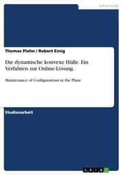 Cover von Die dynamische konvexe Hülle. Ein Verfahren zur Online-Lösung