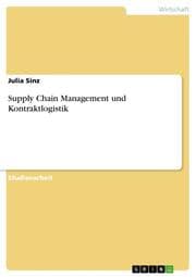 Cover von Supply Chain Management und Kontraktlogistik