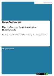 Cover von Das Orakel von Delphi und seine Hintergründe