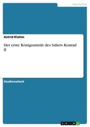 Cover von Der erste Königsumritt des Saliers Konrad II