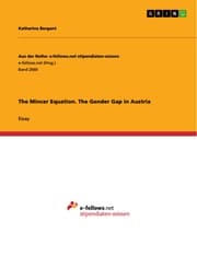 Cover von The Mincer Equation. The Gender Gap in Austria