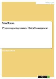 Cover von Prozessorganisation und Claim-Management