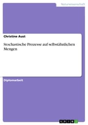 Cover von Stochastische Prozesse auf selbstähnlichen Mengen
