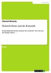 Cover von Heinrich Heine und die Romantik