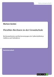 Cover von Flexibles Rechnen in der Grundschule